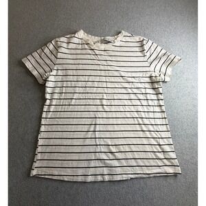 Mango MNG Striped Short Sleeve T-Shirt Small